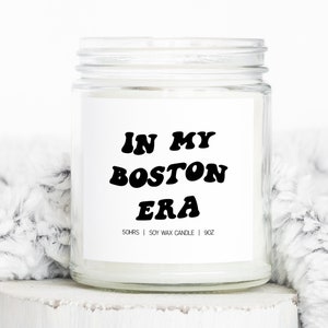 Boston Moving Away Gifts, Funny Candle, Housewarming, Soy Wax, Scented, Decor