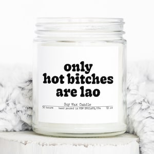 Lao Laos Pride Mom Dad Sister Best Friend Gifts, Funny Candle, Housewarming, Soy Wax, Scented, Decor