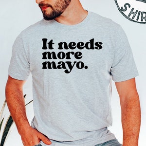 Mayo Addict Jaren 70 Retro Mayonaise Lover Shirt, grappig T-shirt, T-shirt, verjaardagscadeaus voor mannen en vrouwen