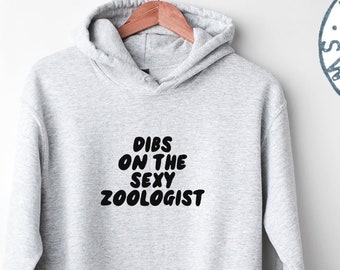 Zoologe Zoologie Frau Mann Freundin Hoodie, lustiges Kapuzen-Sweatshirt, Geburtstagsgeschenke für Männer und Frauen