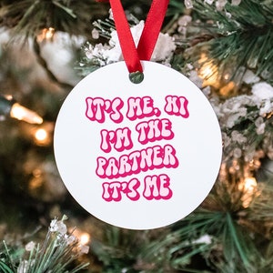 Partner Law Firm Gifts, Ornament, Round, Christmas, Stocking Stuffer