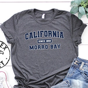 Morro Bay California CA Trip Vacation Shirt, Gifts, Funny Tee, Tshirt, Men Women, Him Her