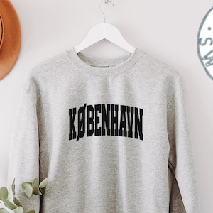 København Denmark Moving Away Sweatshirt, Funny Sweater Shirt, Birthday Gifts for Men and Women