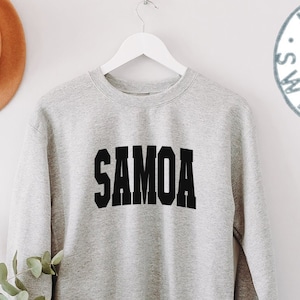 Samoa Samoan Moving Away Sweatshirt, Funny Sweater Shirt, Birthday Gifts for Men and Women