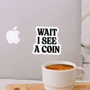 Coin Collection Coins Collecting Collector Sticker, Gifts, Kiss Cut, For Laptop, Funny Vinyl Sticker, Women Men, Him Her