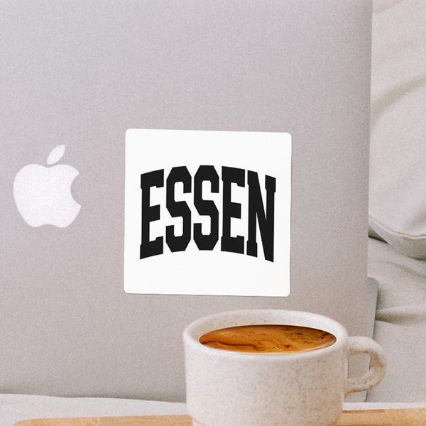 Essen Germany Moving Away Sticker, Laptop Sticker, Funny Vinyl Sticker, Birthday Gifts for Men and Women