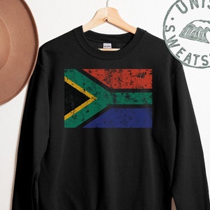 South Africa Sweatshirt, Vintage South African Flag, South African Gifts, South Africa Sweatshirt Shirt