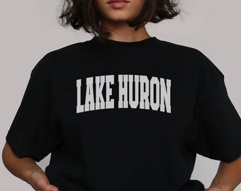 Lake Huron Moving Away Shirt, Funny Tee, T-shirt, Birthday Gifts for Men and Women