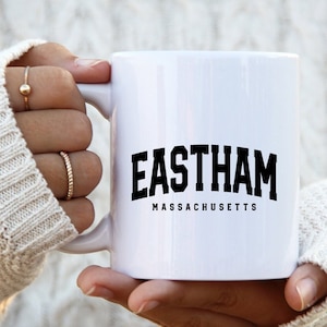 Eastham Massachusetts Mug, Gifts, Funny Coffee Cup, Men Women, Him Her