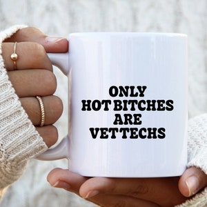 Vet Tech Veterinary Technician Graduation Mug, Gifts, Funny Coffee Cup, Men Women, Him Her