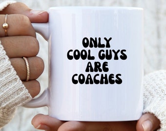 Coach Soccer Field Hockey Football Softball Baseball Mug, Gifts, Funny Coffee Cup, Men Women, Him Her