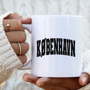 København Denmark Moving Away Mug, Funny Coffee Cup, Birthday Gifts for Men and Women