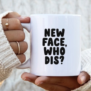 New Facelift Face Surgery Recovery Mug, Funny Coffee Cup, Birthday Gifts for Men and Women