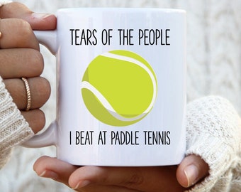 Paddle Tennis Gifts, Coffee Mug, Cup, Birthday Gifts for Men and Women