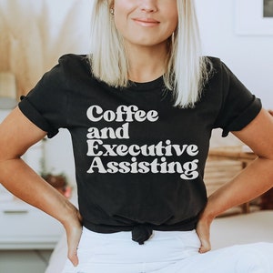 Executive Assistant 1970s 70s Shirt, Funny Tee, T-shirt, Birthday Gifts for Men and Women