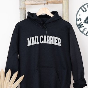 Cartero, regalos para trabajadores postales, sudadera con capucha, suéter divertido, sudadera con capucha, para él y para ella, suéter unisex.