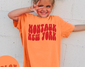 Montauk New York Youth Tee, Kids Gifts, Kids Shirt, Kids Tshirt, Youth Shirt, Boys Tee, Girls Tee