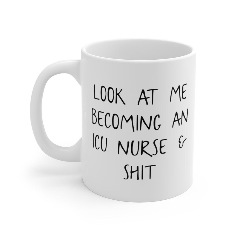 Icu Nurse Gifts, Icu Nurse Coffee Mug, Icu Nurse Cup, Icu Nurse Birthday Gifts for Men and Women image 4