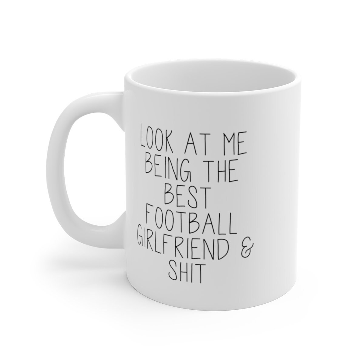 Football Girlfriend Gifts Football Girlfriend Coffee Mug Etsy