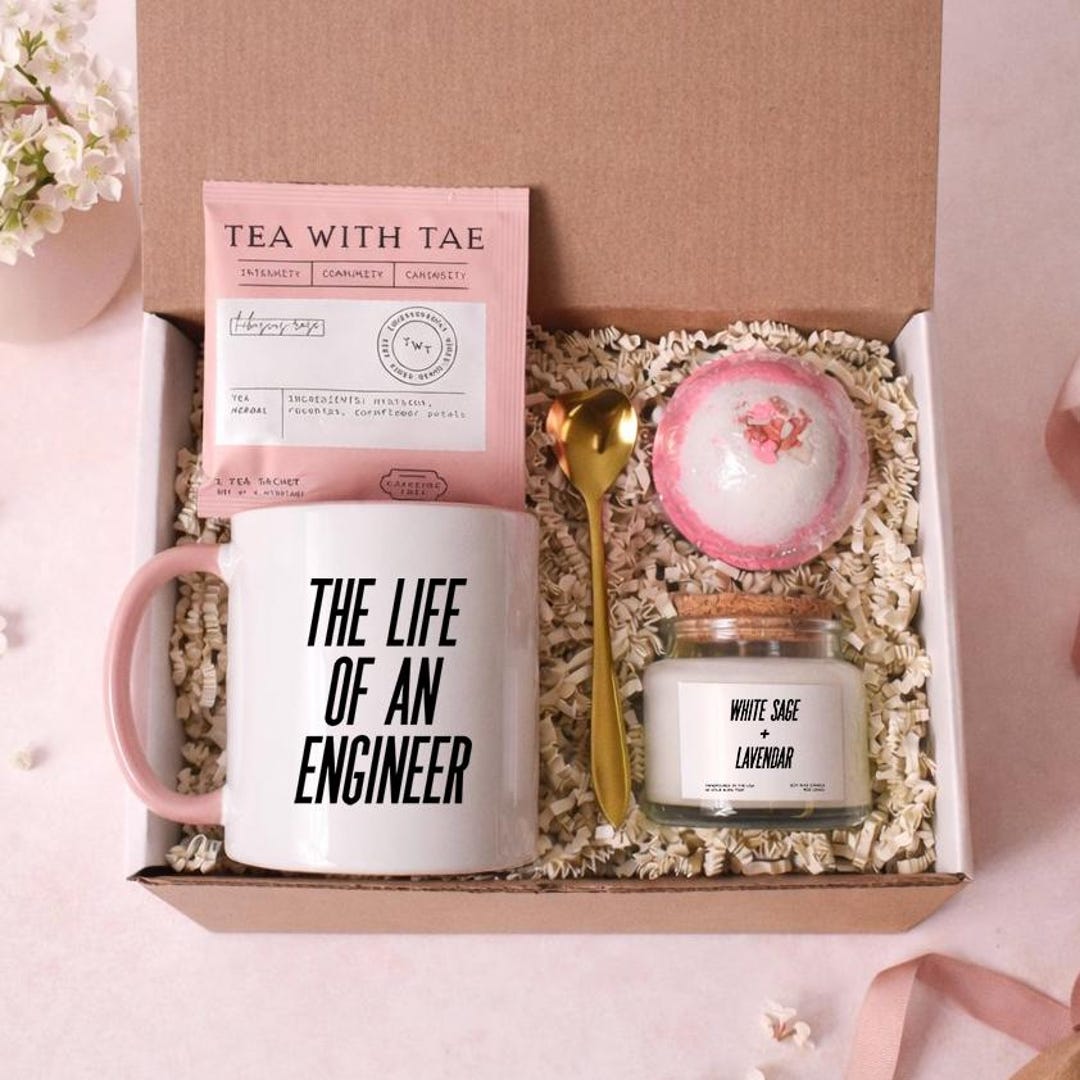 Engineer Graduation Gift Box, Engineering Candle for Graduates, Funny ...