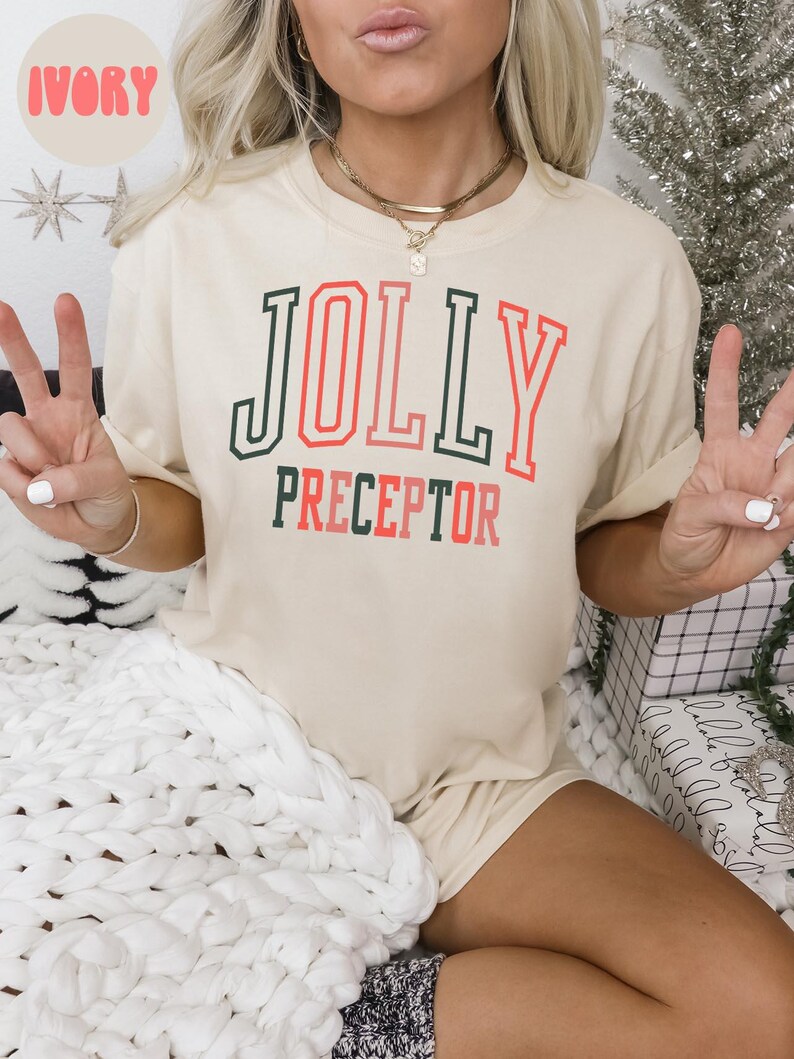 Preceptor Christmas Shirt, Preceptor Shirt, Gifts, Comfort Colors, Cozy