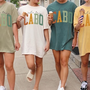 カボ メキシコ シャツ、カボ T シャツ、女子旅行シャツ、バケーション T シャツ、マッチング グループ T シャツ、女性用フレンズ T シャツ