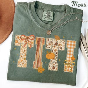Titi Comfort Colors Shirt, Halloween Aunt Shirt, Fall Sister Tshirt, New Auntie Tee, Autumn Gifts