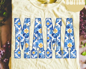 Mama Comfort Colors Shirt, Mom Shirt, New Mother Tshirt, Cute Gift For Mom, Trendy Tee, Pregnancy Reveal