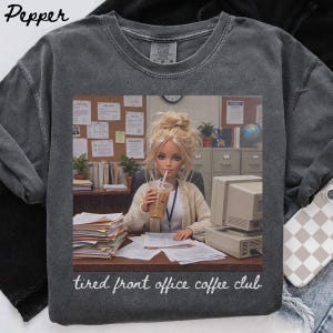 Komfortfarben Front Office Squad Shirt, Zurück in die Schule T-Shirt, Puppen-Secretär-T-Shirt, zahnmedizinisch-verständiger Assistent, Mitarbeiteranerkennung