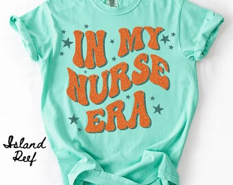 Comfort Colors Nurse Shirt, RN T-Shirt for Women, Registered Nurse life Tee, Nurse Practitioner Graduation, Nursing Team Shirts