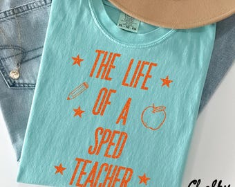 Komfort Farben SPED Shirt, Lehrer T-Shirt, spezielle Bildung T-Shirt, Back to School, SPED Abteilung Geschenke, Crew, Kader