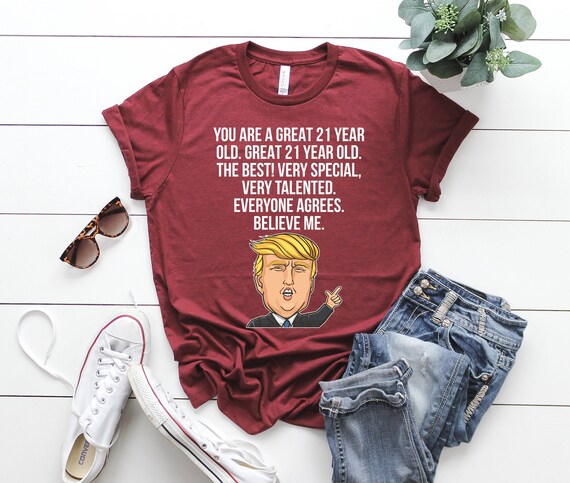 funny 21st birthday shirts for her