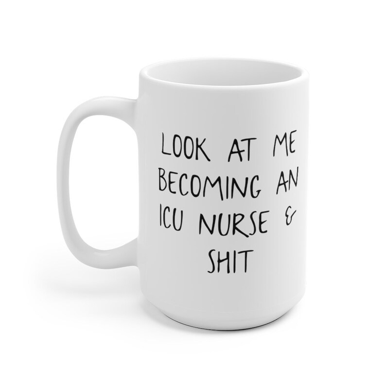Icu Nurse Gifts, Icu Nurse Coffee Mug, Icu Nurse Cup, Icu Nurse Birthday Gifts for Men and Women image 7