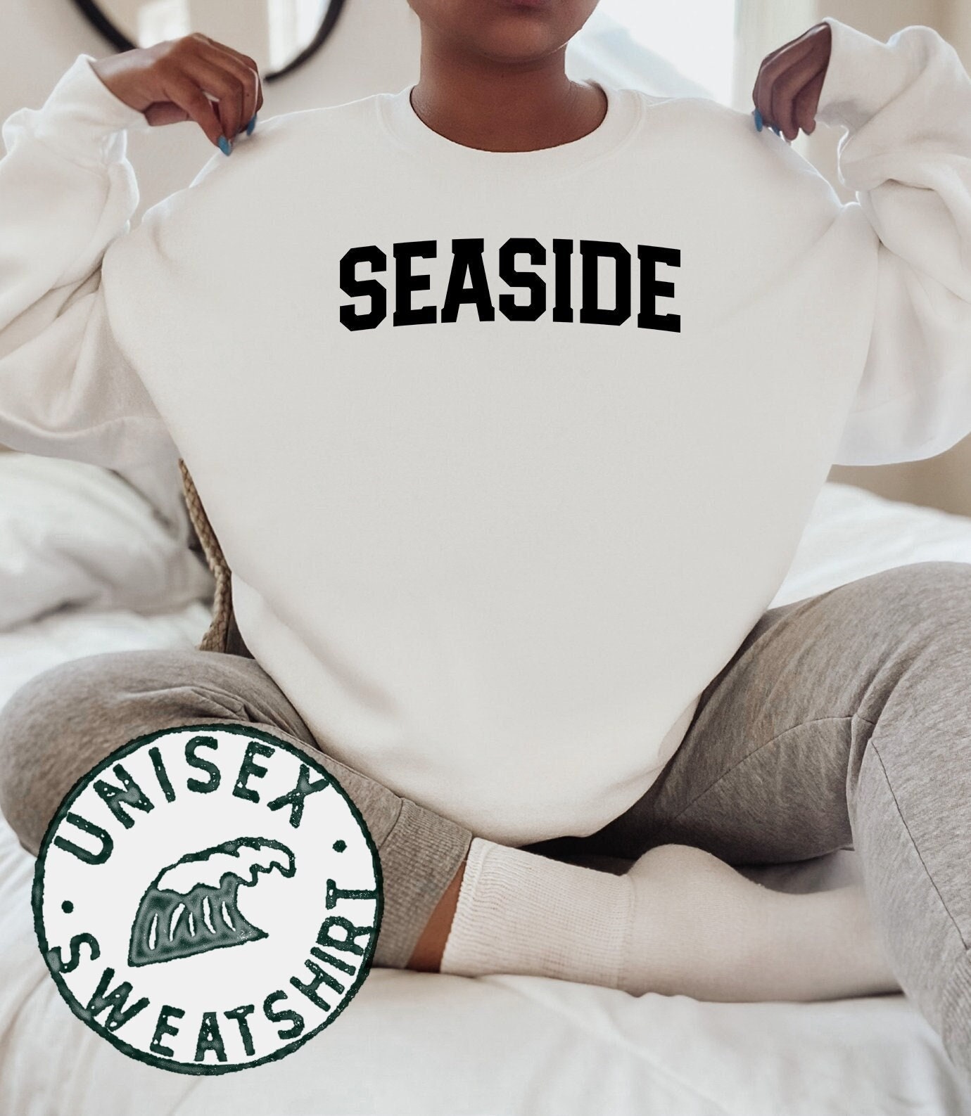 seaside comfort colors sweatshirt