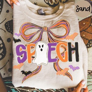 Speech Team Sweatshirt, Halloween Speech Pathologist Sweatshirt, SLP Crewneck, Back to School Tee, Speech Department Gifts, Speech Therapy