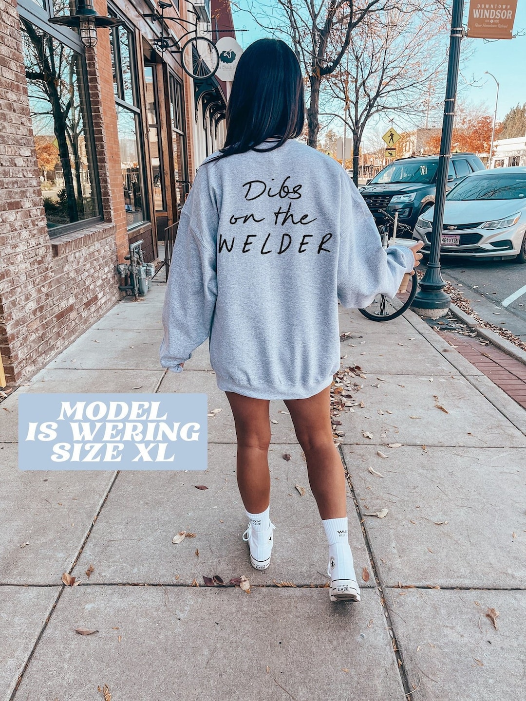 Welder Welding Weld Girlfriend Wife Gf Bf Boyfriend BACK PRINT