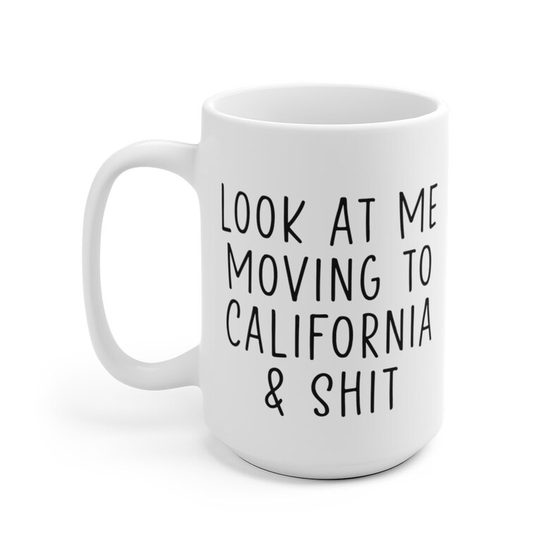 Verhuizen naar Californië Cadeaus, Verhuizen naar Californië Koffiemok, Verhuizen naar Californië Cup, Verhuizen naar Californië Verjaardagscadeaus voor mannen en vrouwen afbeelding 7