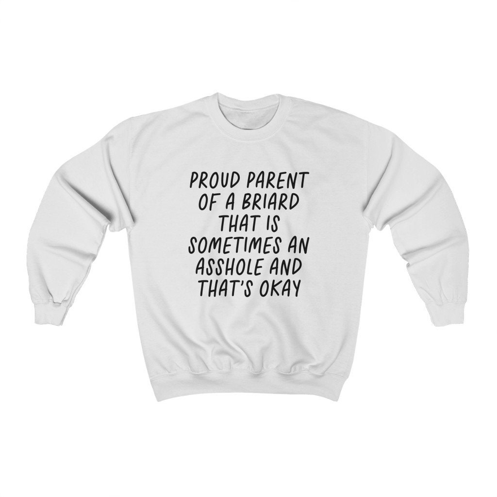 Briard Sweatshirt Funny Sweater Shirt Birthday Gifts for Men Etsy UK