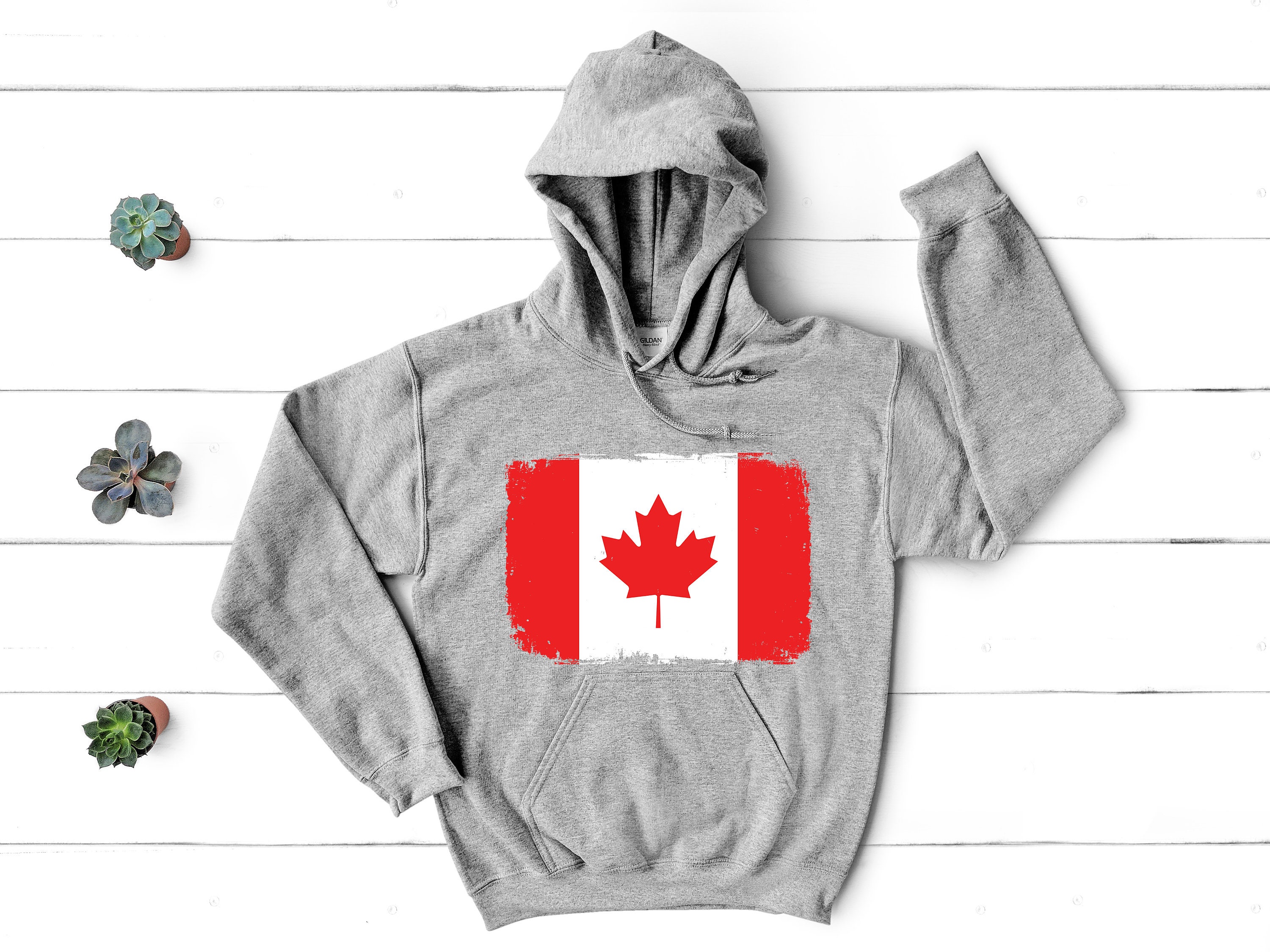 canadian flag hoodie