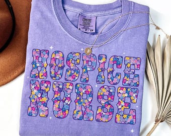 Komfort Farben Hospiz Krankenschwester Shirt, Hospiz Pflege T-Shirt, Krankenschwester TShirt, Krankenpflege Studenten T-Shirt, Hospiz Team, Abschlussfeier, Helfer
