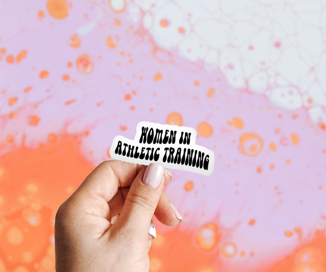 Trauner Sticker Athletic Trainer, Women in Athletic Training Sticker, Athletic Trainer ...