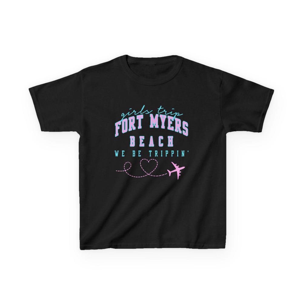 Fort Myers Beach Baby Tee, Girls Trip Shirts, Matching Tshirts, Group Shirts, Sisters Trip Tshirt, Friends Trip, Trendy Summer