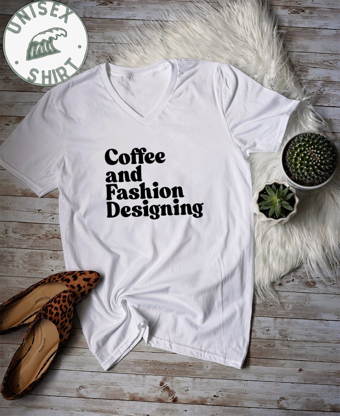 Fashion Designer 1970s 70s Shirt Funny V Neck Tshirt Tee - Etsy