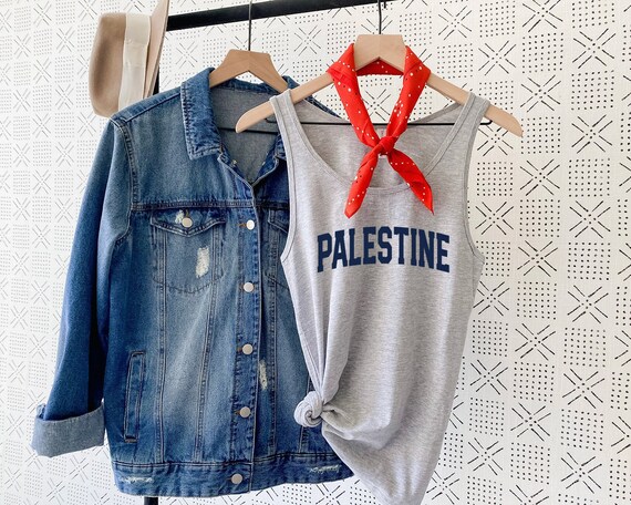 Palestine Tank Top, Gifts, Sleeveless Shirt, Unisex, Men, Women