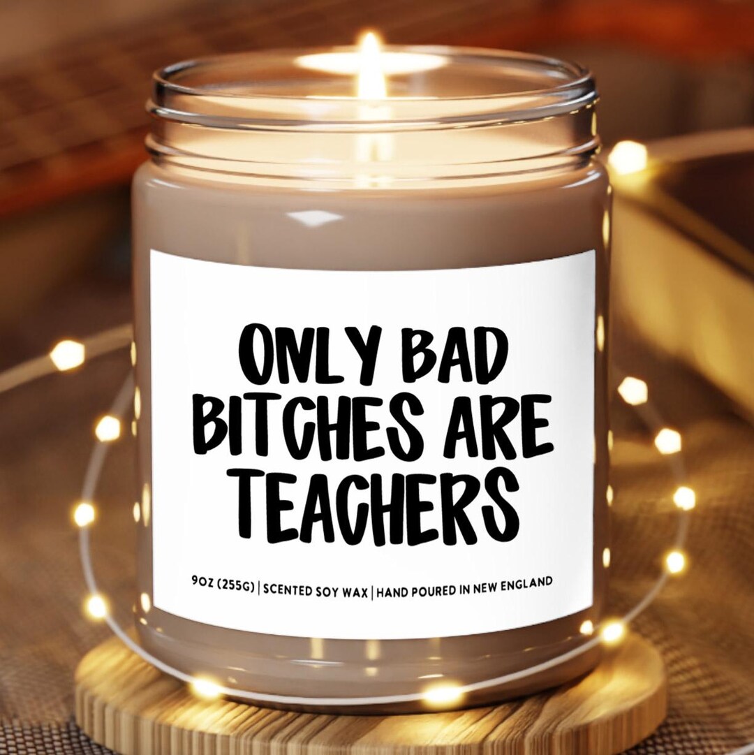 Funny Teacher Appreciation Candle, Gift for First Grade, Thank You From ...