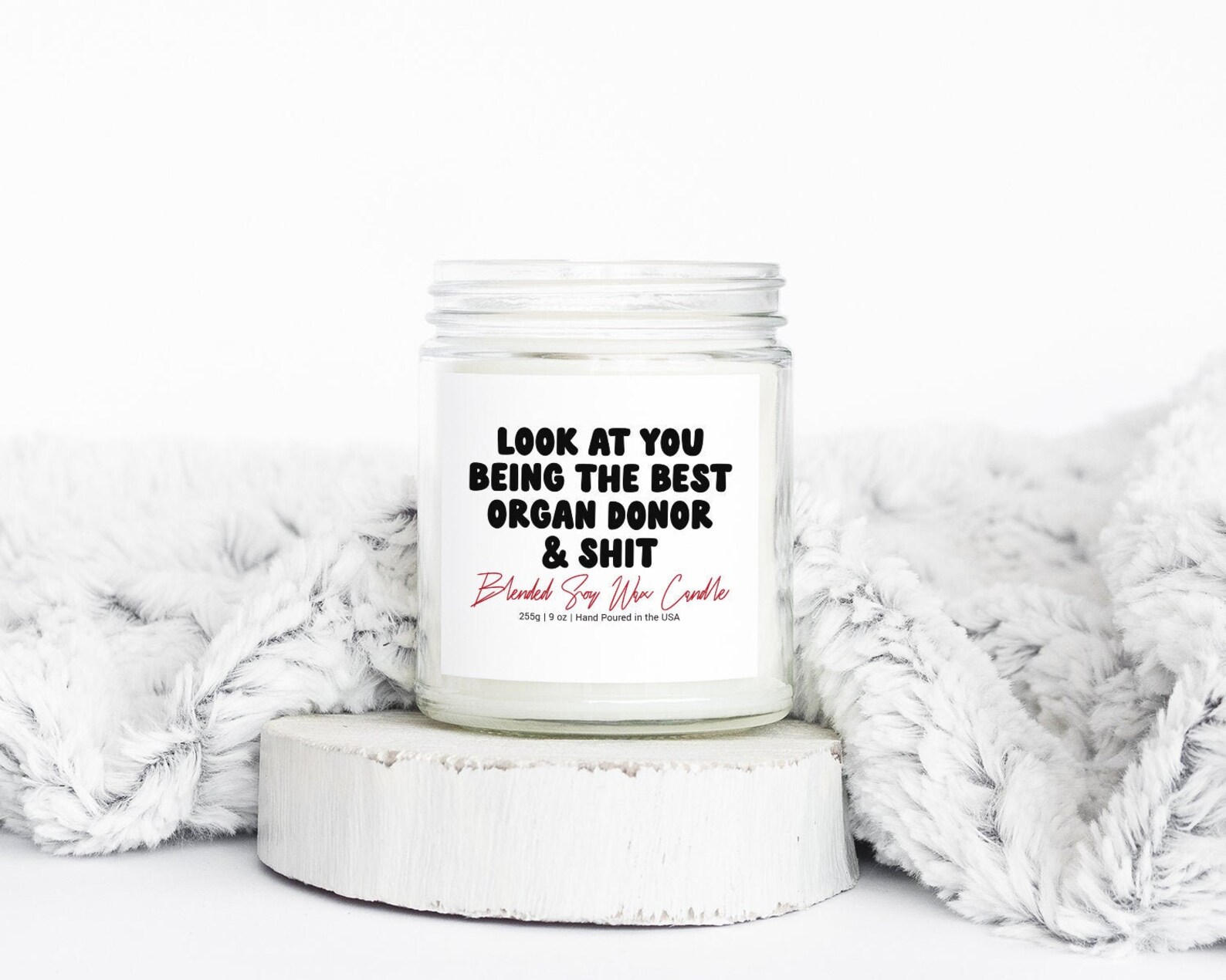 Organ Donor Appreciation Thank You Kidney Gifts Soy Blended Etsy