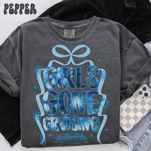 Comfort Colors Girls Cruise Shirts, Cruise Trip Shirt, Girls Trip Shirt, Friends Cruise Trip Tee, Matching Cruise Shirt, Womens, Tie Dye