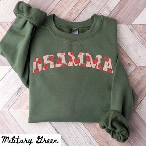 Gramma Sweatshirt, Mother&#39;s Day Gifts, Gramma Crewneck, Strawberry Gramma Shirts, Gramma Gifts
