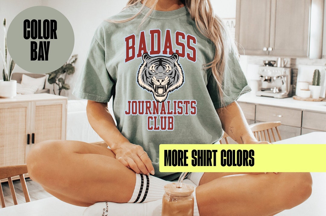 Journalist Journalism Graduation Writer Shirt, Gifts, COMFORT COLORS ...