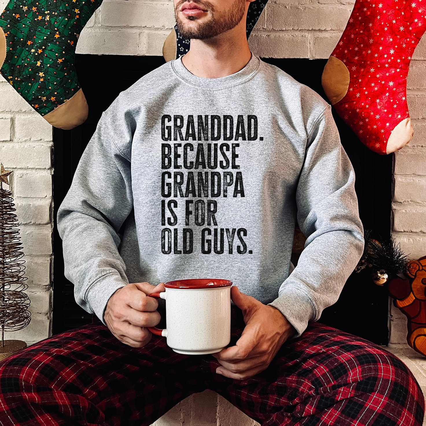 Grandpa christmas jumper discount